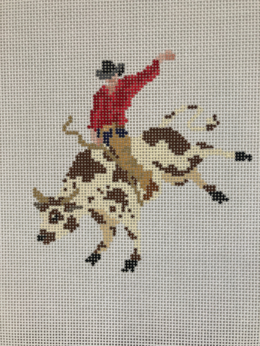 Bull Rider – Pip & Roo Needleworks